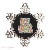 Fall Vibes Retro Autumn Patterns Ornament thumb 0
