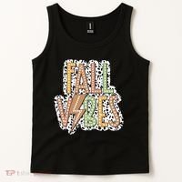 Fall Vibes Retro Autumn Patterns Tank Top thumb 2