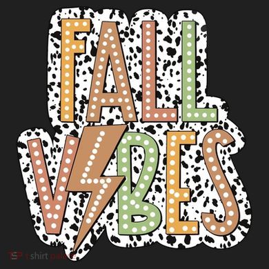 Fall Vibes Retro Autumn Patterns Plastic Christmas Ball Ornament