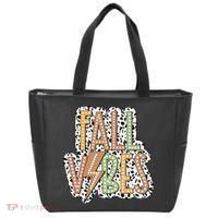 Fall Vibes Retro Autumn Patterns Tote Bag thumb 0