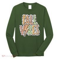 Fall Vibes Retro Autumn Patterns Long Sleeve Shirt thumb 0