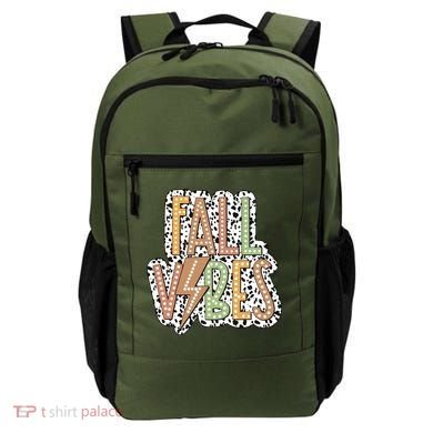 Fall Vibes Retro Autumn Patterns Backpack