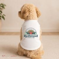Family Vacation Retro Redwood National Park Doggie Tank thumb 2