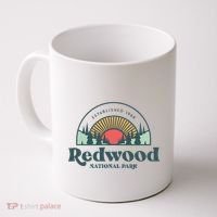 Family Vacation Retro Redwood National Park Coffee Mug thumb 0
