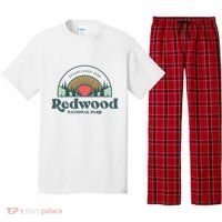 Family Vacation Retro Redwood National Park Pajama Set thumb 0