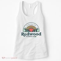 Family Vacation Retro Redwood National Park Women's Tank Top thumb 0