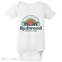 Family Vacation Retro Redwood National Park Baby Bodysuit thumb 0