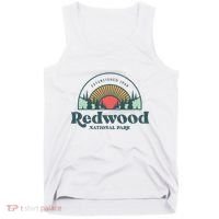 Family Vacation Retro Redwood National Park Tank Top thumb 0