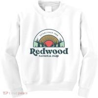 Family Vacation Retro Redwood National Park Kids Sweatshirt thumb 0