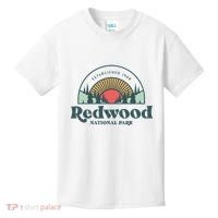 Family Vacation Retro Redwood National Park Kids T-Shirt thumb 0