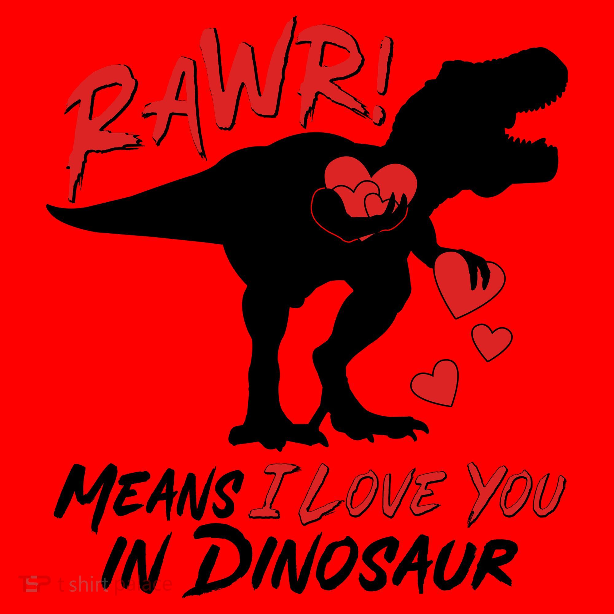 Funny Valentine Rawr Means I Love You In Dinosaur Trex Dinosaur Santa Hat