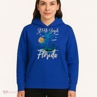 Family Vacation Retro Sunset Florida St Pete Beach Gift Hoodie thumb 5