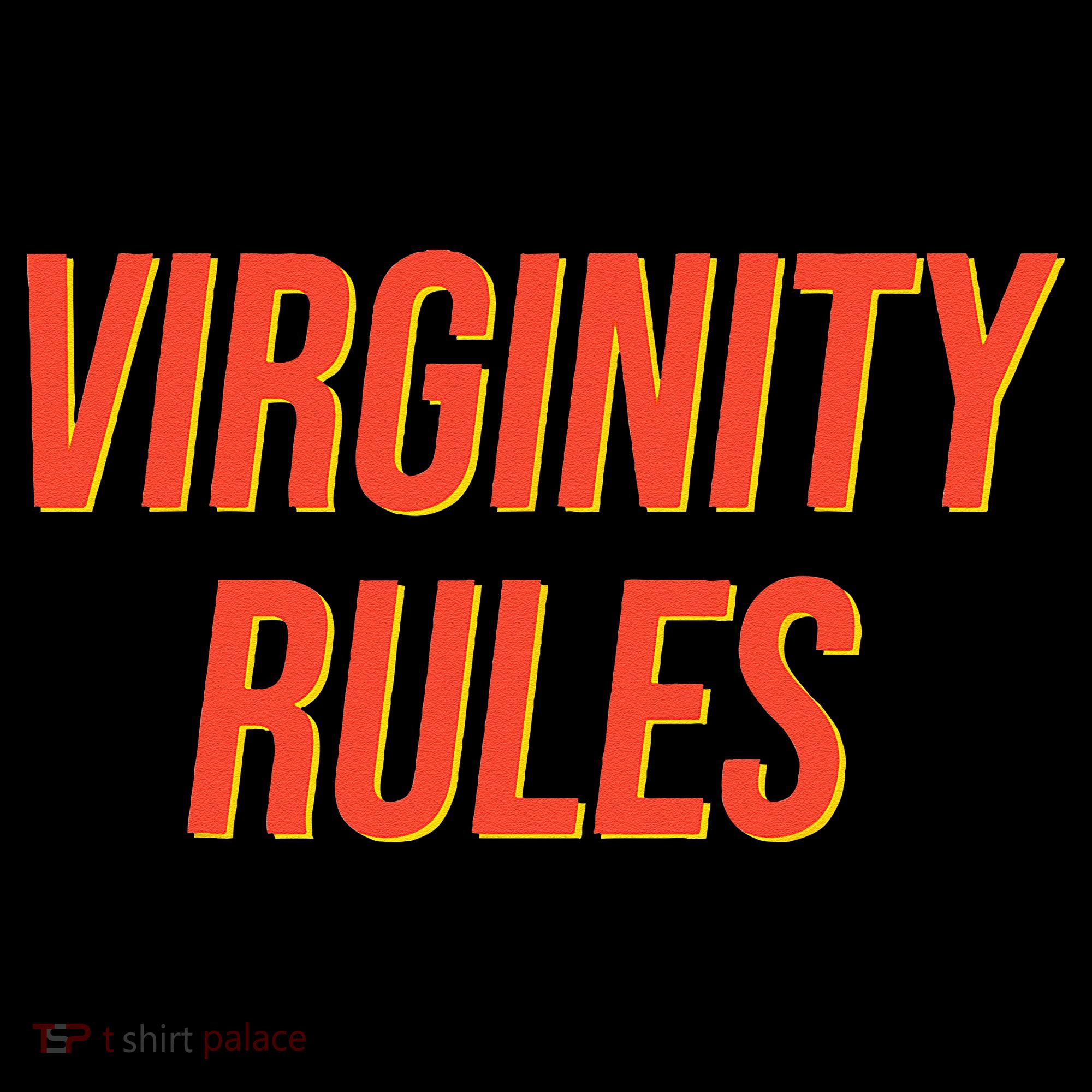 Funny Virginity Rules Funny Virgin Men Women Women's Hoodie