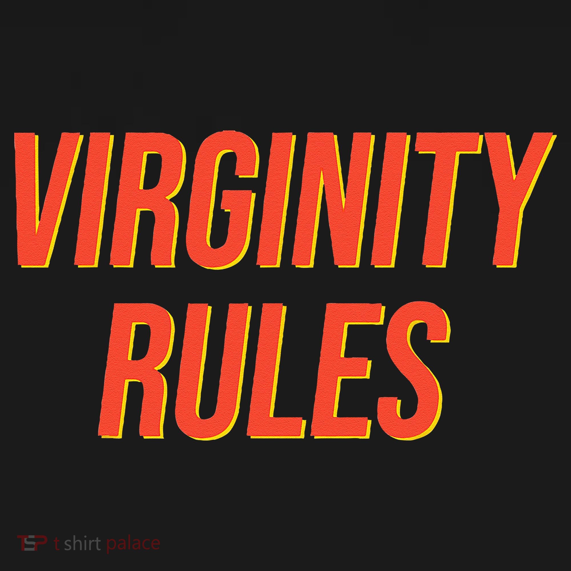 Funny Virginity Rules Funny Virgin Men Women Women's Tank Top