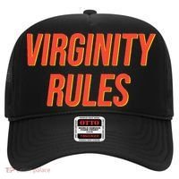 Funny Virginity Rules Funny Virgin Men Women Hat thumb 0