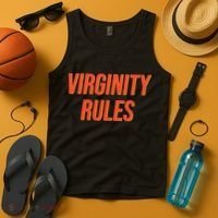 Funny Virginity Rules Funny Virgin Men Women Tank Top thumb 4