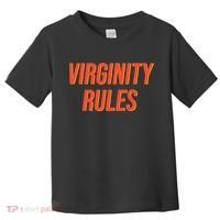 Funny Virginity Rules Funny Virgin Men Women Toddler T-Shirt thumb 0