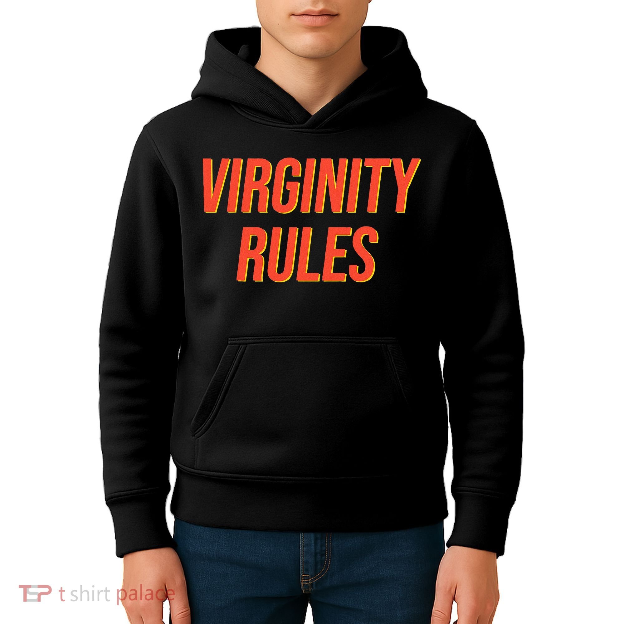 Funny Virginity Rules Funny Virgin Men Women Kids Hoodie
