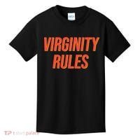 Funny Virginity Rules Funny Virgin Men Women Kids T-Shirt thumb 0