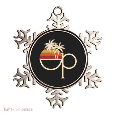 Funny Vintage Retro OP Ocean Pacific Logo Ornament