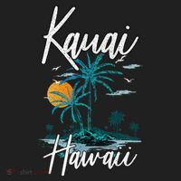 Family Vacation Retro Sunset Hawaii Kauai Women's Sweatshirt thumb 2