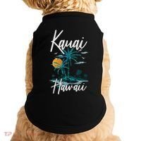 Family Vacation Retro Sunset Hawaii Kauai Doggie Tank thumb 0