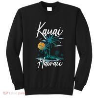 Family Vacation Retro Sunset Hawaii Kauai Sweatshirt thumb 0