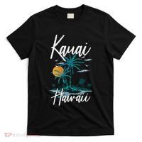 Family Vacation Retro Sunset Hawaii Kauai T-Shirt thumb 0