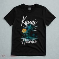 Family Vacation Retro Sunset Hawaii Kauai T-Shirt thumb 5