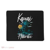 Family Vacation Retro Sunset Hawaii Kauai Mousepad thumb 0