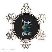 Family Vacation Retro Sunset Hawaii Kauai Ornament thumb 0