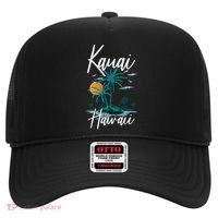 Family Vacation Retro Sunset Hawaii Kauai Hat thumb 0