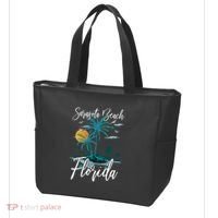 Family Vacation Retro Sunset Florida Sarasota Beach Tote Bag thumb 3