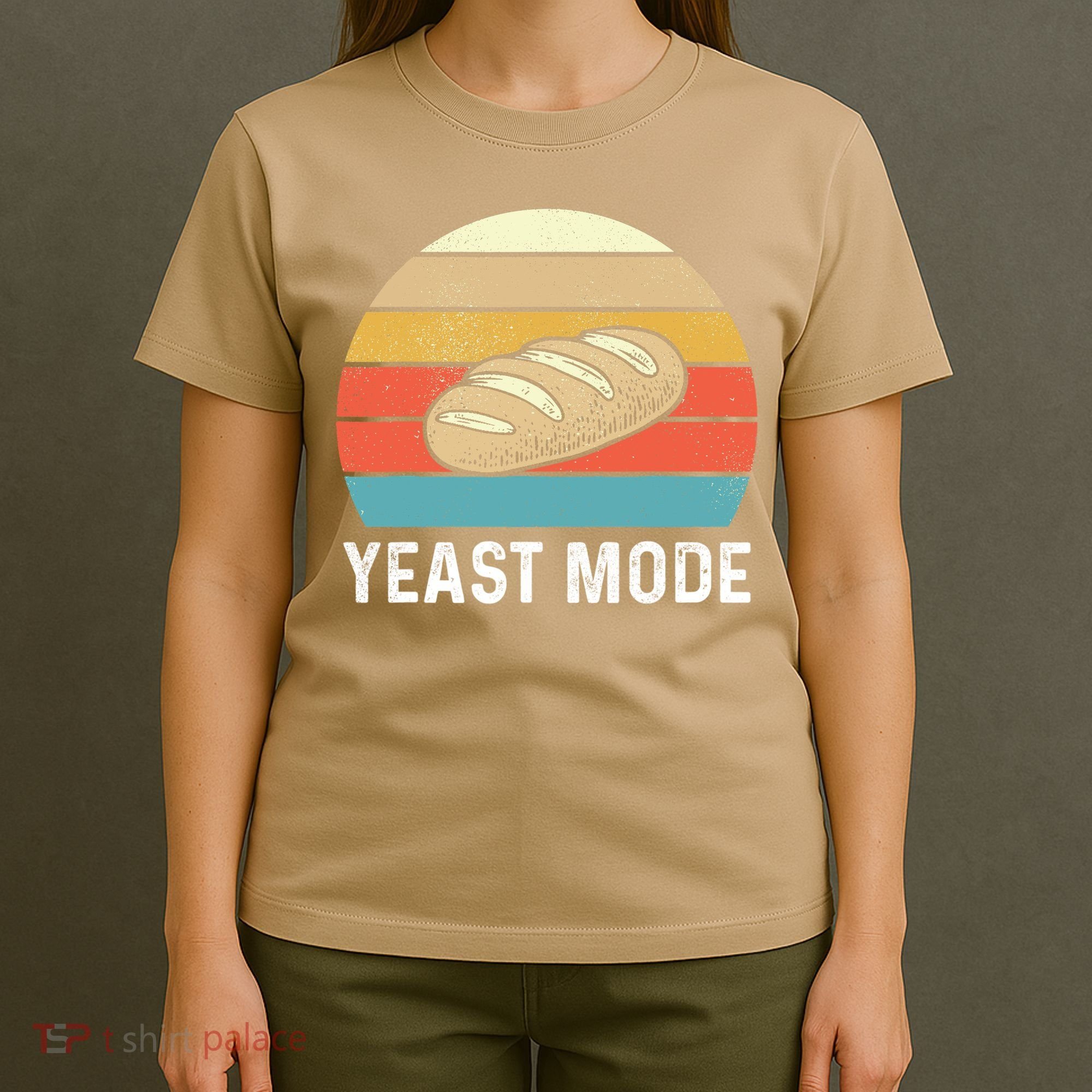 Funny Vintage Retro Yeast Mode Bread Baking Gift For Bakers Bakery Sourdough Gif T-Shirt