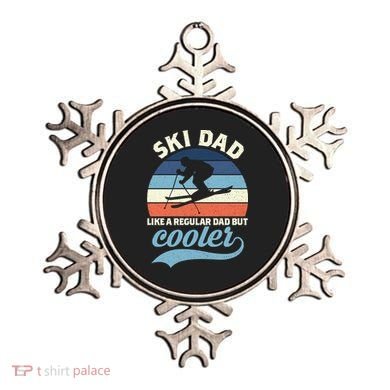 Funny Vintage Ski Dad Skiing Gift Skiing Dad Retro Funny Gift Ornament