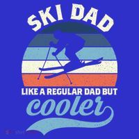 Funny Vintage Ski Dad Skiing Gift Skiing Dad Retro Funny Gift T-Shirt thumb 7