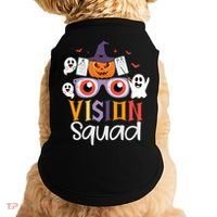 Funny Vision Squad Optometry Doctor Halloween Funny Gift Doggie Tank thumb 0