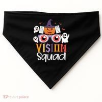 Funny Vision Squad Optometry Doctor Halloween Funny Gift USA-Made Doggie Bandana thumb 0