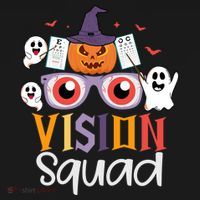 Funny Vision Squad Optometry Doctor Halloween Funny Gift USA-Made Doggie Bandana thumb 2