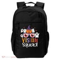 Funny Vision Squad Optometry Doctor Halloween Funny Gift Backpack thumb 0