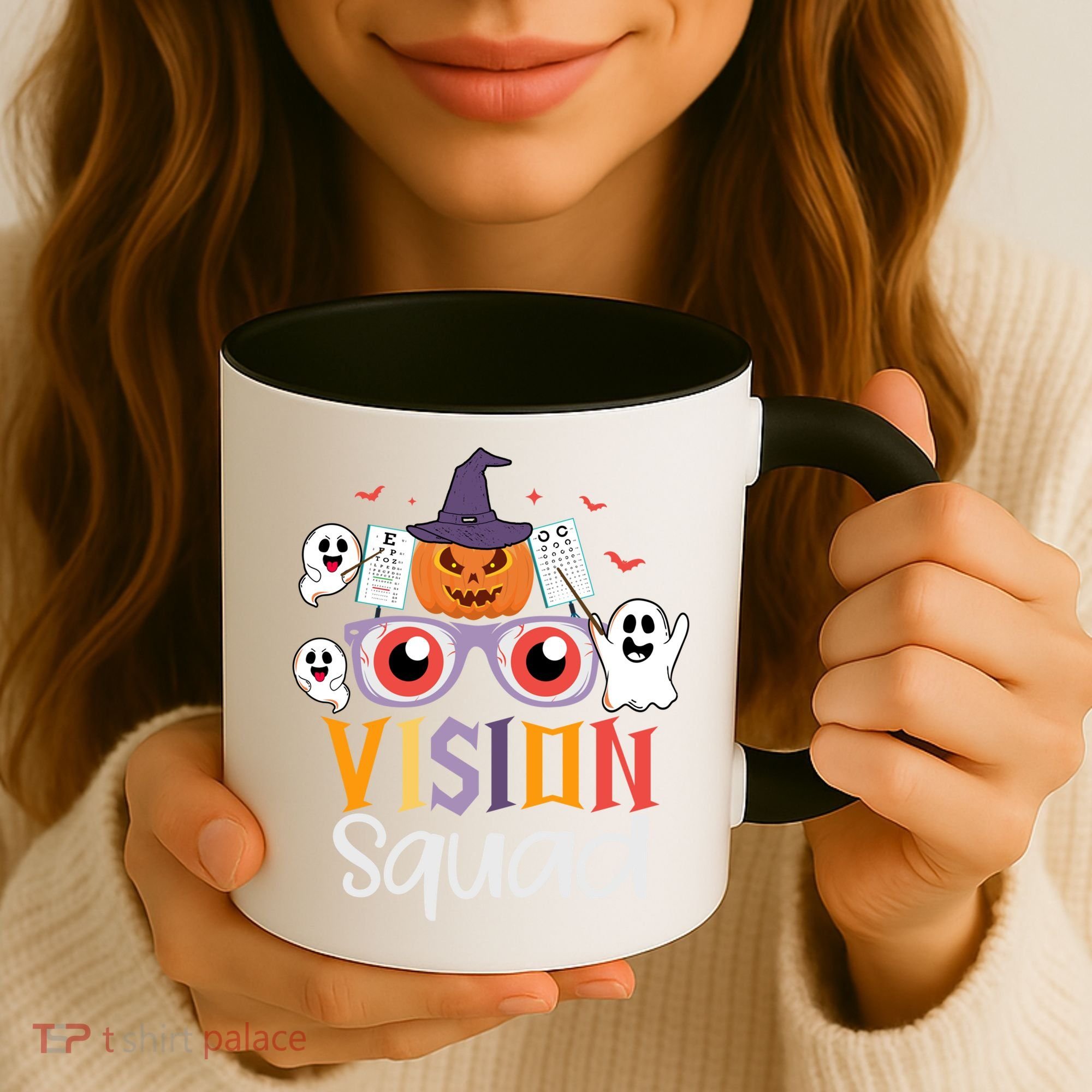 Funny Vision Squad Optometry Doctor Halloween Funny Gift Coffee Mug