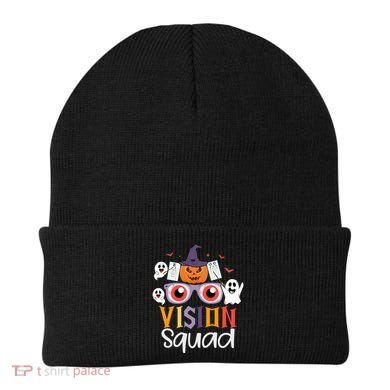 Funny Vision Squad Optometry Doctor Halloween Funny Gift Beanie