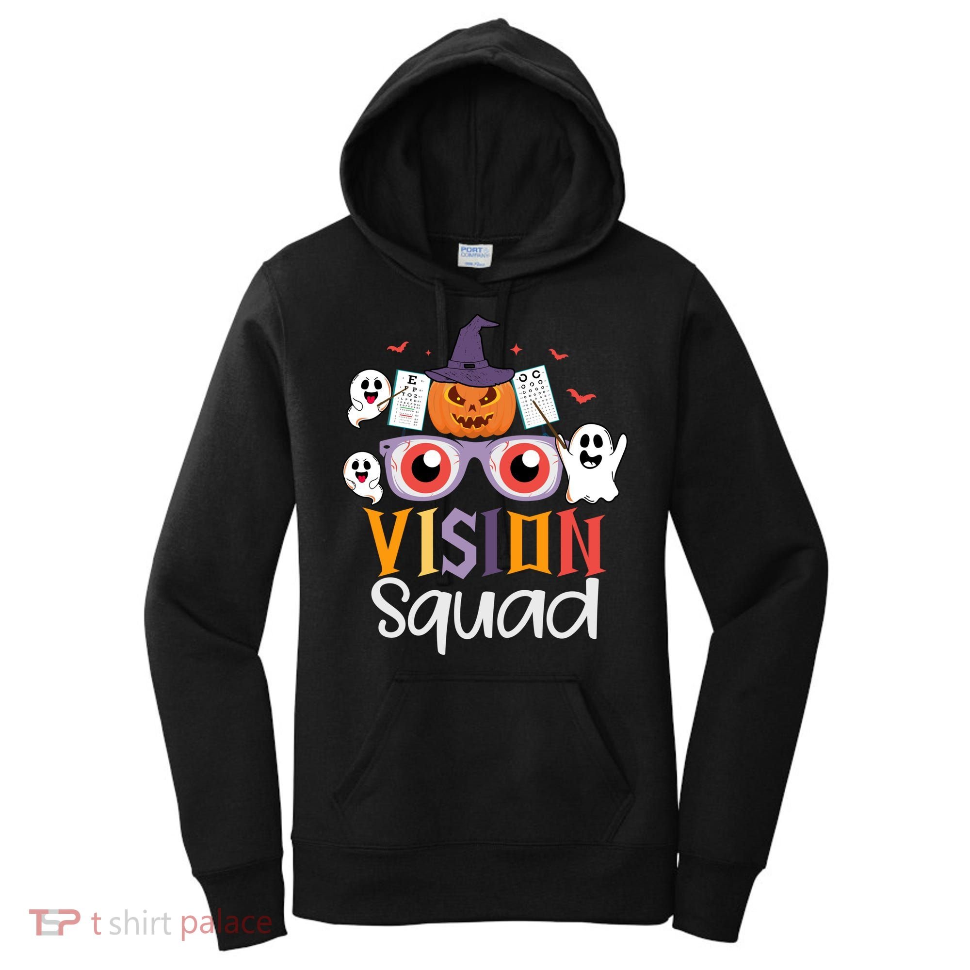 Funny Vision Squad Optometry Doctor Halloween Funny Gift Women's Hoodie
