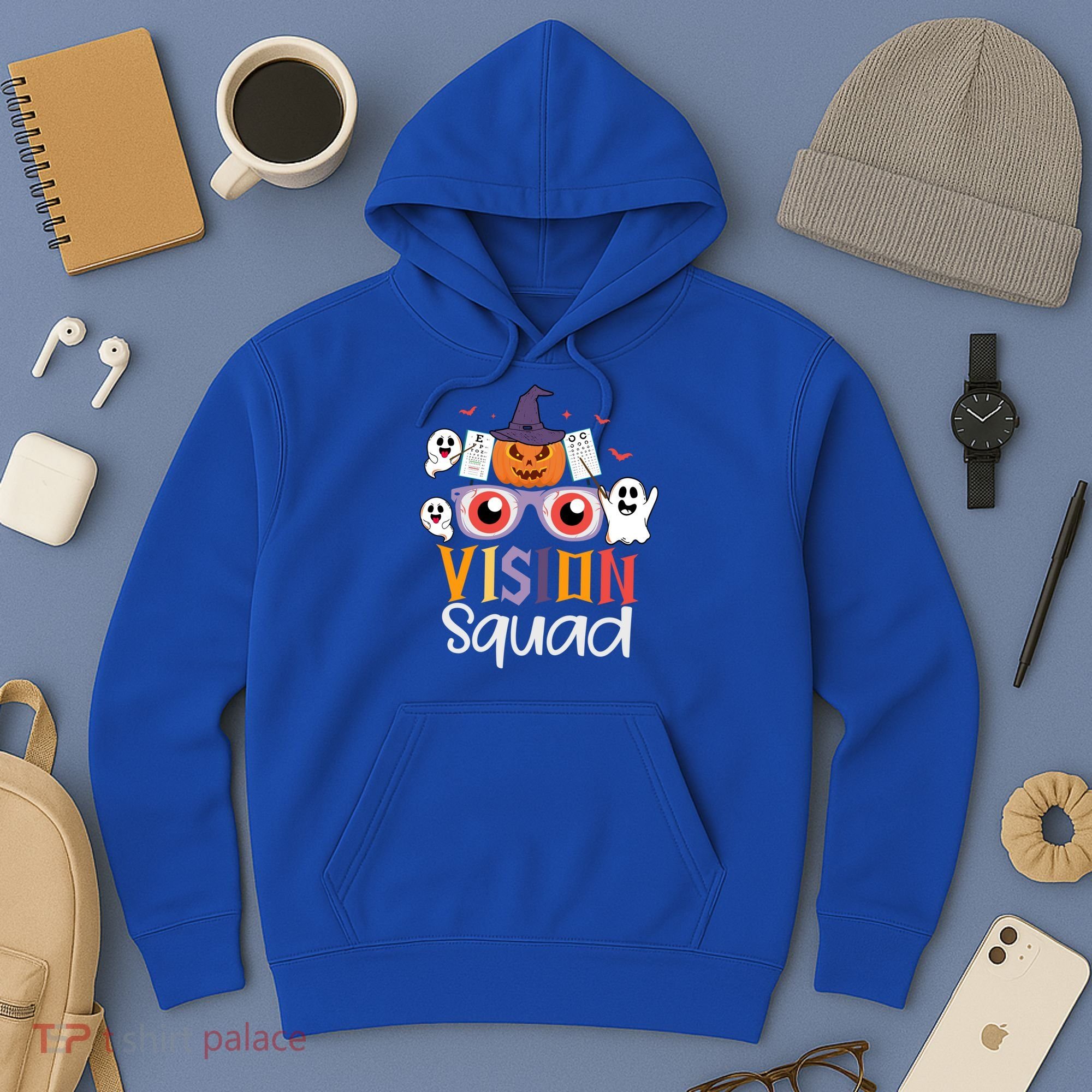 Funny Vision Squad Optometry Doctor Halloween Funny Gift Hoodie