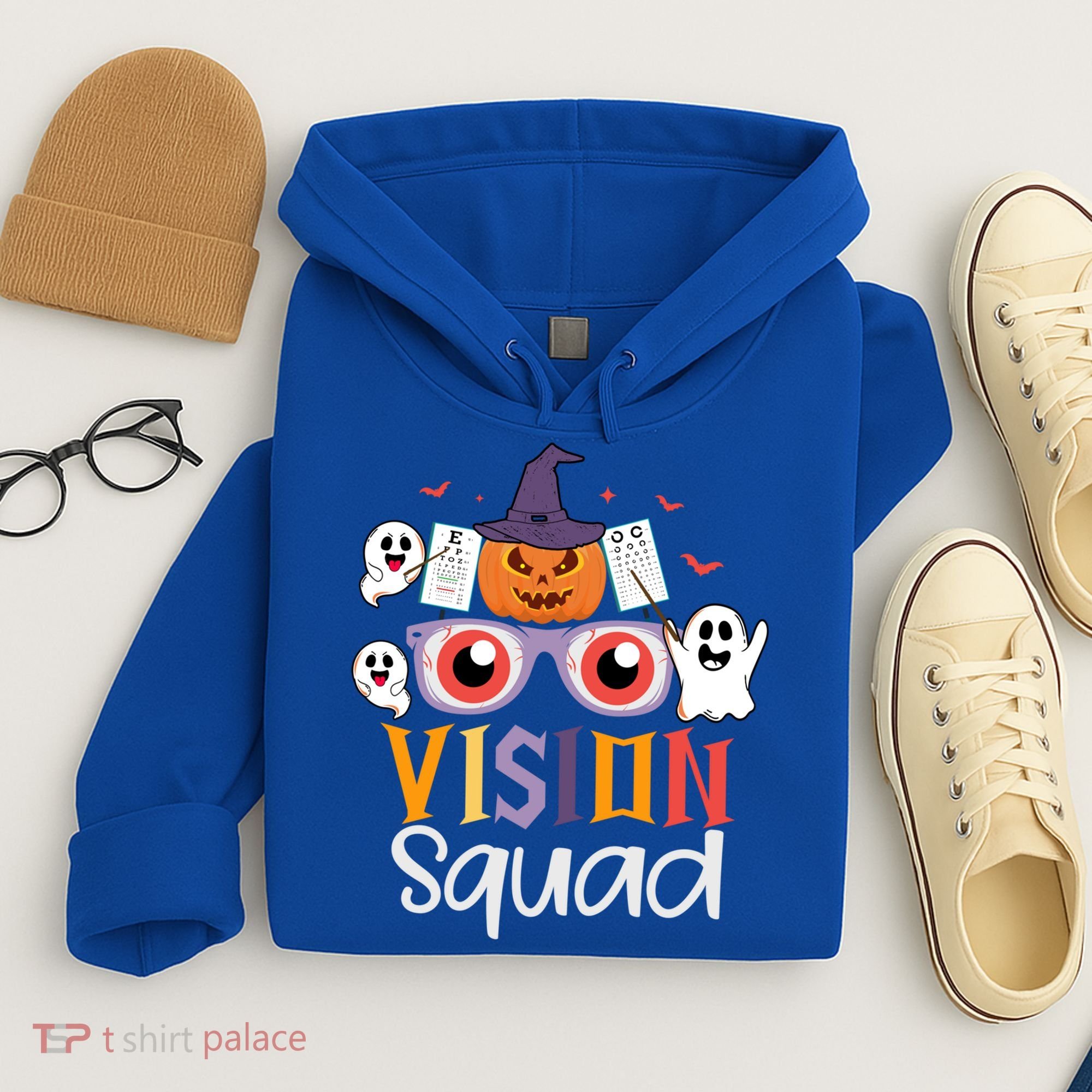 Funny Vision Squad Optometry Doctor Halloween Funny Gift Hoodie