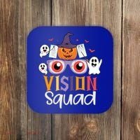 Funny Vision Squad Optometry Doctor Halloween Funny Gift Coaster thumb 0