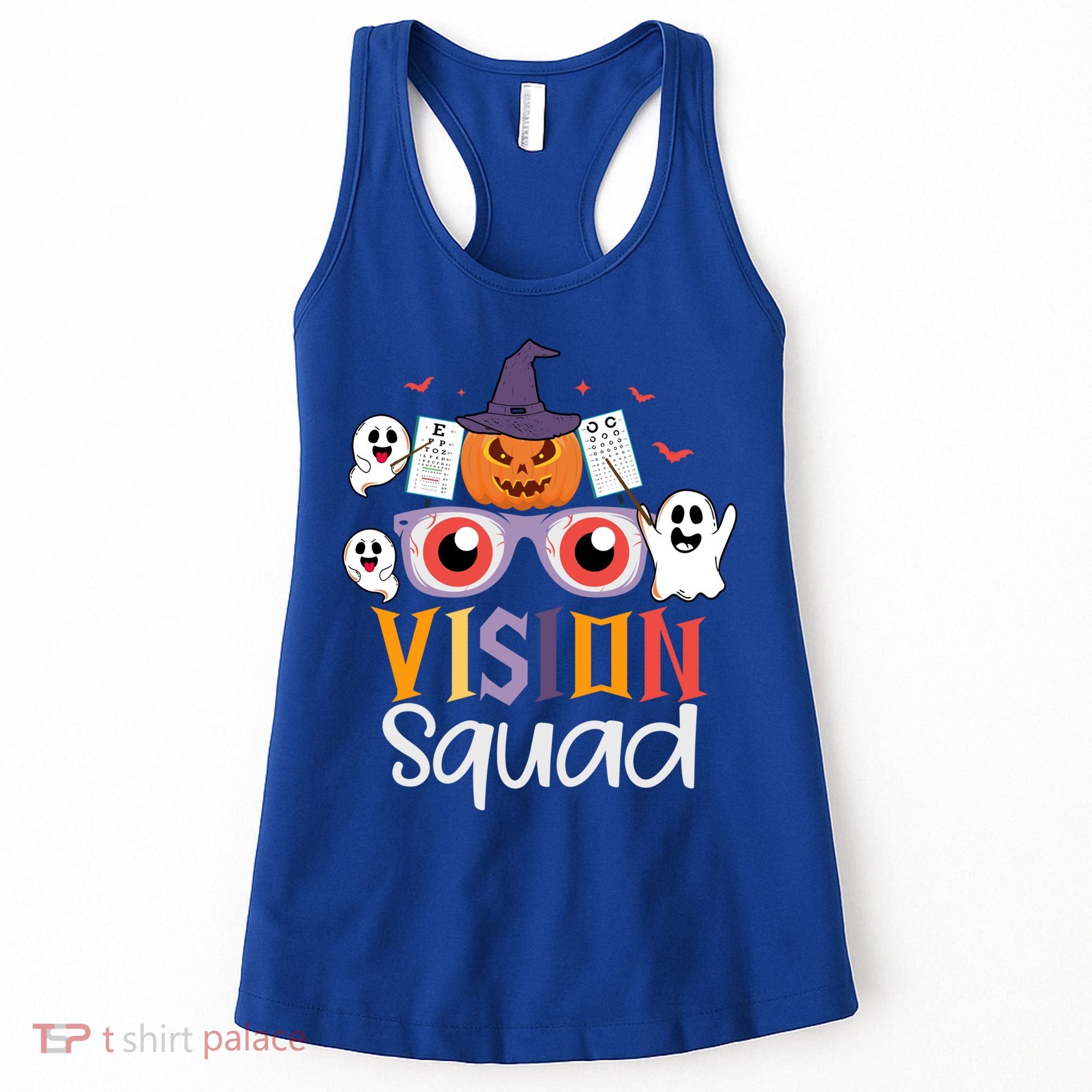 Funny Vision Squad Optometry Doctor Halloween Funny Gift Women's Tank Top