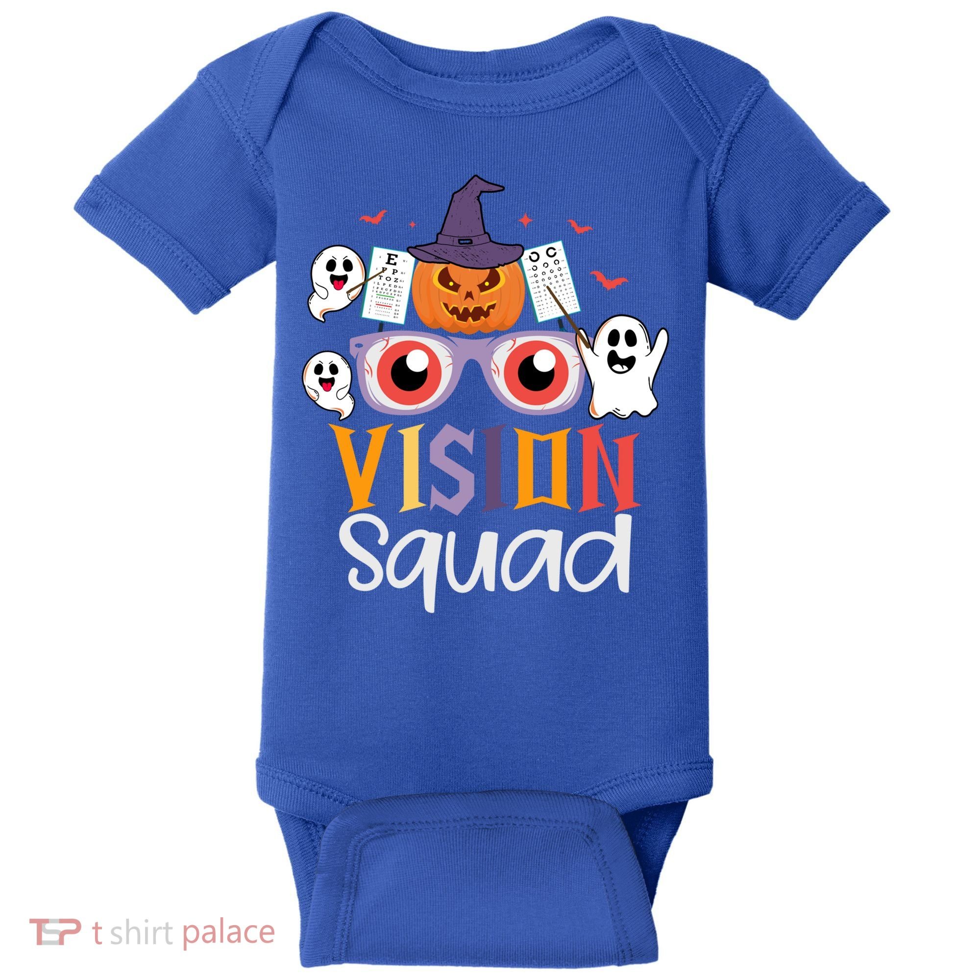 Funny Vision Squad Optometry Doctor Halloween Funny Gift Baby Bodysuit