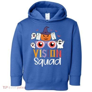 Funny Vision Squad Optometry Doctor Halloween Funny Gift Toddler Hoodie