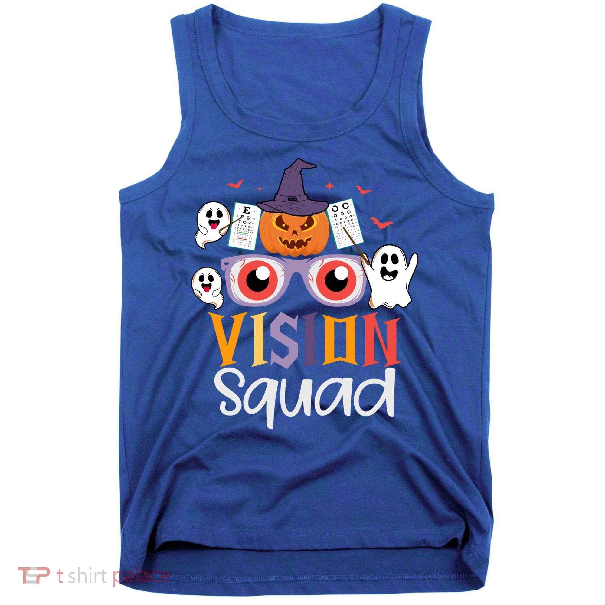Funny Vision Squad Optometry Doctor Halloween Funny Gift Tank Top